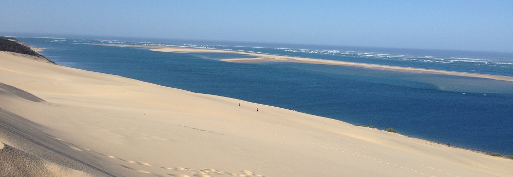 Vue sur mer à la dune du pyla
